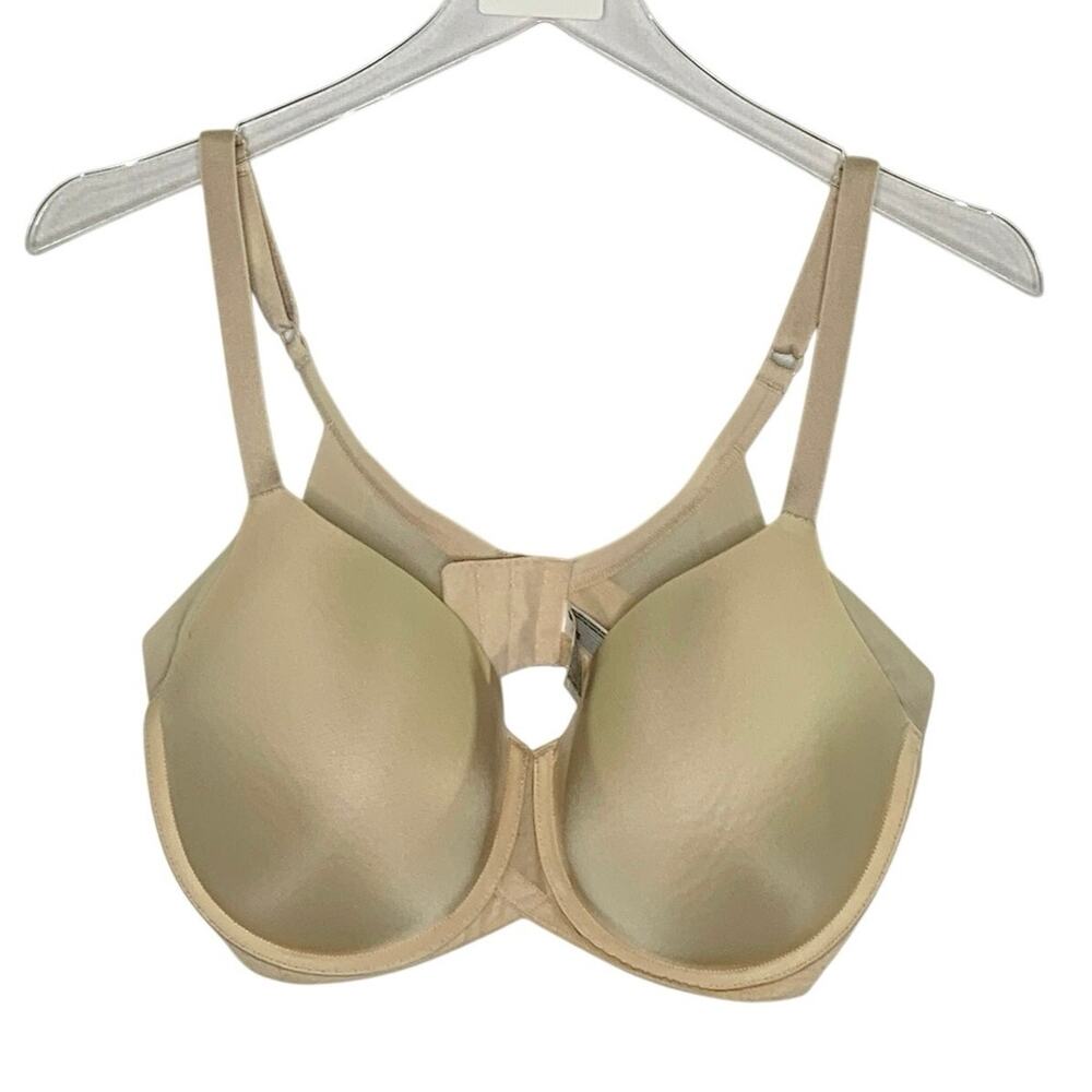 Wacoal Side Smoothing Contour Bra 36DDD Sand Nude 853281